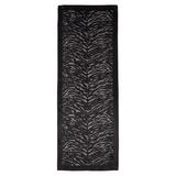 Zebra Devoré Velvet Scarf