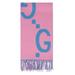 Jumbo GG Jacquard Fringed Scarf