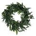 Vickerman 724057 - 24" Art Grn Seed Willow Euclypts Wreath (EF224424) Home Office Wreath