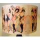 Burlesque Ladies Lampshade, light shade, vintage, shabby chic, steampunk Fatta da Mamma free gift