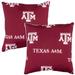 Texas A&M Aggies 16" x 16" Decorative Pillow Pair