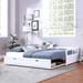 Wooden Daybed w/Trundle Bed & 2 Storage Drawers ,Extendable Bed Daybed