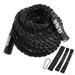 GSE™ 1.5"/2" Battle Rope with Anchor Strap, 30ft/40ft/50ft Gym Workout Battle Ropes for Indoor/Outdoor Workouts