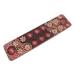 Novica Handmade Spirited Game In Red Batik Wood Mancala Game