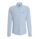 BOSS Herren BIADO R Regular-Fit Hemd aus Baumwoll-Jersey mit Button-Down-Kragen Hellblau S