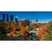 Fall Central Park New York City Urban Autumn - Laminated Poster Print - 20 Inch by 30 Inch with Bright Colors and Vivid Imagery