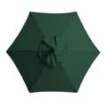 solacol Beach Umbrella with Sand Anchor Windproof Garden Umbrella Outdoor Stall Umbrella Beach Sun Umbrella Replacement Cloth 78.7 Inch Diameter with 6 Bones Beach Umbrella Sand Anchors