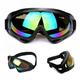 UDIYO Large Frame Unisex Sunglasses UV400 Eyeglasses Adjustable Strap Windproof Motorcycle Goggles for Riding