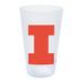 WinCraft Illinois Fighting Illini 16oz. Icicle Silicone Pint Glass