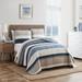 Striped Quilt-Sham Set