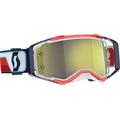 Scott Prospect Chrome Rot/Weiß Motocross Brille, weiss-rot