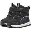 Winterboots PUMA "EVOLVE BOOT AC+ INF", Kinder, Gr. 23, schwarz-weiß (puma schwarz, strong gray, puma weiß), Textil, sportlich, Schuhe, Snowboots, Winterstiefel, Winterschuhe, für Kinder