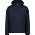 CMP Herren Zip Hoodie Softshell Jacke (Größe M, blau)