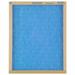 True Blue 120361 20 x 36 x 1 Flat Panel Spun Fiberglass Disposable Furnace Air Filter MERV 2 - Quantity of 12