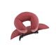 lmoikesz Comfortable Neck Massage Pillow Deep Tissues Massage Easy to Clean Portable Gift Cotton Neck Massager Table Massage, Wine Red