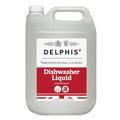 Delphis Eco Commercial Dishwasher Liquid Concentrate 20ltr | Plant-based, eco-friendly, EU Ecolabel Accredited | Suitable for Commercial Dishwashers