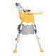 Baby Feeding High Chair, Baby High Chair, PU Cushion, Non-Slip, Ergonomic, for Indoor and Toddler