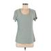 Marika Active T-Shirt: Teal Activewear - Women's Size Medium