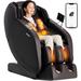 iBooMas 2024 Massage Chair Full Body Zero Gravity Recliner w/ SL Track, Heating, Thai Stretching Faux /Stain Resistant in Brown | Wayfair IT-9777