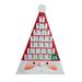 Kurt Adler Christmas Advent Calender Plastic | 19.7 H x 13.75 W x 2.5 D in | Wayfair J9028