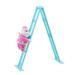 Mr. Christmas 17" Animated Tabletop Pastel Climbing Santa in Pink/White/Blue | 17 H x 4.5 W x 14 D in | Wayfair 37464