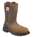 Carhartt Ironwood 11" WP Alloy Toe Wellngton Boot - Mens 12 Brown Boot W