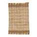 White 36 x 24 x 0.5 in Area Rug - Bungalow Rose Rectangle Argusville Rectangle 2' X 3' Area Rug Jute & Sisal | 36 H x 24 W x 0.5 D in | Wayfair