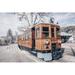 Williston Forge Mallorca Train Neutral by Nathan Larson - Wrapped Canvas Print Canvas in Brown | 12 H x 18 W x 1.25 D in | Wayfair