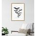 The Holiday Aisle® Jakyriah Goth Bats Framed On Canvas by Viola Kreczmer Print Canvas | 18 H x 24 W x 1.62 D in | Wayfair