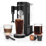 Single-Serve Coffee Maker, K-Cup Pod Compatible, Built-In Milk Frother