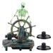 ViaGasaFamido Skeleton Aquarium Decoration Air Action Aerating Ornament Air Bubbler Movement Decorations for Fish Tank Decor