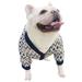 Warm Sweater for Medium Dogs Super Soft Wear Resistant Cotton Medium Dog 2-Legged Warm Sweater Ideal for Autumn