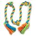 New Huge Rope Toys For Dogs Mighty Bright Colored Rugged Knot Snake 70 Inch Extra Long