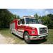 Emergency Fire Truck Fireman Vehicle Rescue Red - Laminated Poster Print -12 Inch by 18 Inch with Bright Colors and Vivid Imagery