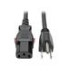 Tripp Lite Power Extension Cord 5-15P to Locking C13 M/F 18 AWG 10A 10ft (P006-L10)