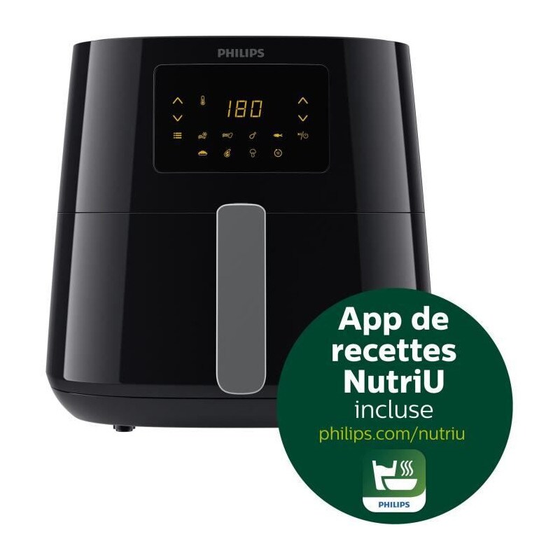 PHILIPS HD9270/70 Airfryer Essential XL Heißluftfritteuse in schwarz, 2000W Image