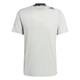 adidas Performance Herren Trainingsshirt DESIGNED FOR TRAINING TEE, silber, Gr. XL