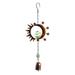 WOXINDA Sun Metal Pendant Balcony Creative Wind Luminous Ornaments Moon Garden Chime Home Decor