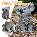 LowProfile Garden Decor Statue Outdoor Decor Koala-Statue Sculpture Yard Outdoor Statue Decorations