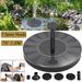 Solar-power Fountain Brushless Pump Plants Watering Kit with Monocrystalline Solar Panel for Bird Bath Garden Pond Energy-saving Environmental-friendly Universal
