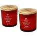 12Oz Scented Candle Red Lava Citrus 2-Pack