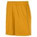 Augusta S Wicking Soccer Shorts With Piping Gold/Black 460