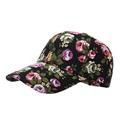 FeiraDeVaidade Colorful Floral Baseball Hats Outdoor Sport Sunshade Baseball Cap Snapback Golf Hat Beach Hat Sun Hat