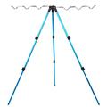 Aluminum alloy fishing rod holder Aluminum Alloy Fishing Rod Holder Fish Pole Bracket Anti-slip Rod Holder Fishing Supplies Multifunctional Fishing Accessory for Outdoor (Blue)