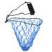 FRCOLOR Polyester Portable Net Bag Ball Carrying Mesh Net Bag Basketball Soccer Ball Net Bag for Team Training Football Accessories(Blue)