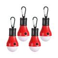 Campings Light [4 Pack] Doukey Portable Camping Lantern Bulb LED Tent Lanterns Emergency Light Camping Essentials Tent Accessories LED Lantern for Backpacking Camping Hik