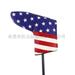 Golfs Club Head Cover Golfs Club Protector American Flag Pattern Golfs Club Head Sleeve Putter Cover