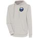 Men's Antigua Oatmeal Buffalo Sabres Axe Bunker Tri-Blend Pullover Hoodie