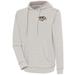 Men's Antigua Oatmeal Nashville Predators Axe Bunker Tri-Blend Pullover Hoodie