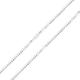 Bling Jewelry Men's Solid 4MM Diamond Cut .925 Sterling Silver Miami Cuban Curb Chain Necklace For Men Teens Women 16 Inch